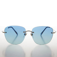 Load image into Gallery viewer, Rimless Ocean Colored Lens Women's Sunglasses - Fancy
