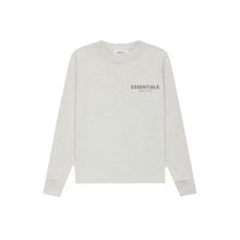 Load image into Gallery viewer, Fear of God Essentials Kids Long Sleeve T-shirt Oatmeal Heather/Light Heather Oatmeal
