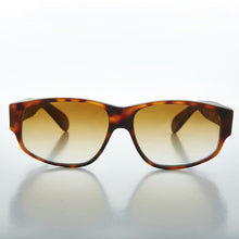 Load image into Gallery viewer, Wide Rectangular Mod Vintage Sunglass - Fez
