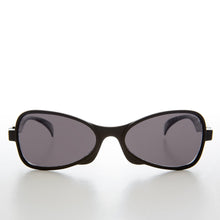 Load image into Gallery viewer, Black Angular Futuristic Style Vintage Sunglasses - Fink
