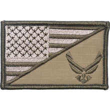 Load image into Gallery viewer, U.S. Air Force Emblem USA Flag - 2.25x3.5 Patch
