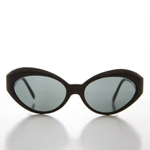 Load image into Gallery viewer, 90s Curved Cat Eye Sunglass Retro with Glass Lens - Flo

