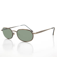 Load image into Gallery viewer, Oval Alloy Vintage Sunglasses - Hall
