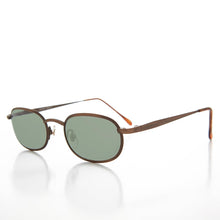 Load image into Gallery viewer, Oval Alloy Vintage Sunglasses - Hall
