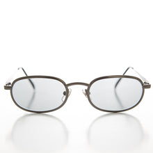 Load image into Gallery viewer, Oval Metal Half Frame Transition Glass Lens Vintage Sunglass - Foster
