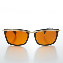 Load image into Gallery viewer, Rectangular Sunglasses with Orange Lens - Weil

