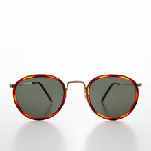 Load image into Gallery viewer, Round Gold Tortoise Rim Sunglass - Fraiser
