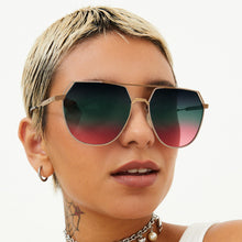 Load image into Gallery viewer, Farrah - Pride Tangle Free Aviator Sunglasses
