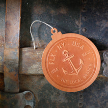 Load image into Gallery viewer, Leather Ornament  - USA Made
