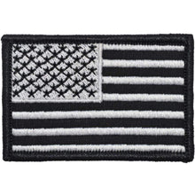 Load image into Gallery viewer, US Flag - 2x3 Patch - Black w/ Silver
