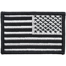 Load image into Gallery viewer, US Flag - 2x3 Patch - Black w/ Silver
