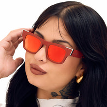 Load image into Gallery viewer, Fold It Mirrored Red
