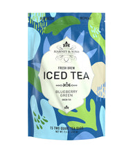 Load image into Gallery viewer, Blueberry Green Fresh Brew Iced Tea
