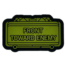 Load image into Gallery viewer, The Clacker Claymore Mine - &#39;Front Toward Enemy&#39; - 3 inch PVC Patch

