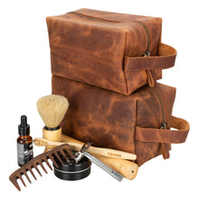 Load image into Gallery viewer, Eve Leather Dopp Kit, X Large
