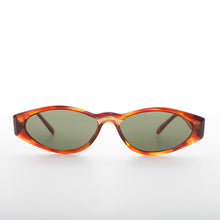 Load image into Gallery viewer, Sleek 90s Vintage Sunglass with Gold Detail - Gala
