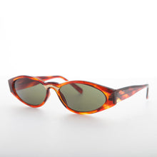 Load image into Gallery viewer, Sleek 90s Vintage Sunglass with Gold Detail - Gala
