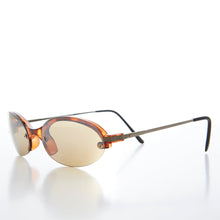 Load image into Gallery viewer, Edgy Sporty Oval Rimless Vintage 90s Sunglass - Galen
