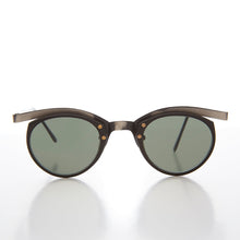 Load image into Gallery viewer, Unique Round Edgy Floating Rim Sunglass - Gavi
