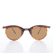Load image into Gallery viewer, Unique Round Edgy Floating Rim Sunglass - Gavi
