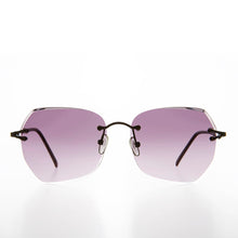 Load image into Gallery viewer, Women's Rimless Beveled Lens Sunglass - Gemma
