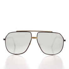 Load image into Gallery viewer, Large Square 80s Aviator Sunglasses - Gibbons
