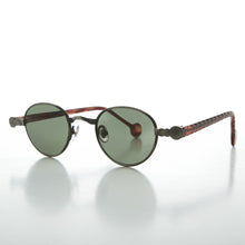 Load image into Gallery viewer, 90s Metal Steampunk Victorian Wide Frame Vintage Sunglass - Gideon
