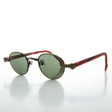 Load image into Gallery viewer, 90s Metal Steampunk Victorian Wide Frame Vintage Sunglass - Gideon
