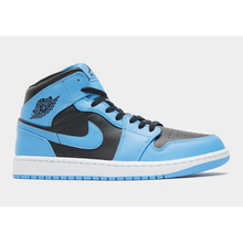 Load image into Gallery viewer, Air Jordan 1 Mid “University Blue back” (GS)
