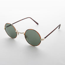Load image into Gallery viewer, Small Round Hippie Vintage Sunglass - Gypsy
