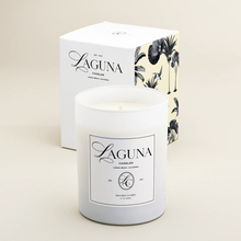 Load image into Gallery viewer, Golden Dunes Luxury Candle | Citrus Amber Cedarwood Scent
