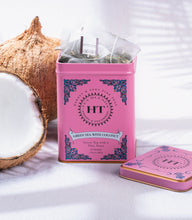Load image into Gallery viewer, Green Tea with Coconut, HT Tin of 20 Tea Sachets
