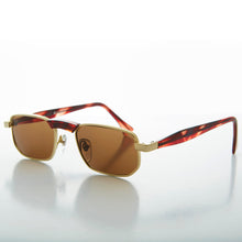 Load image into Gallery viewer, Slim Rectangle Vintage Sunglasses - Hank

