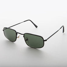 Load image into Gallery viewer, Small Rectangular Metal Vintage Sunglasses - Harvey
