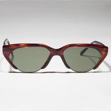 Load image into Gallery viewer, Punk Goth Semi-Rimless Half Frame Polygon Vintage Sunglass - Hazel

