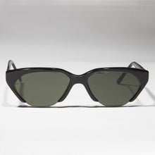Load image into Gallery viewer, Punk Goth Semi-Rimless Half Frame Polygon Vintage Sunglass - Hazel
