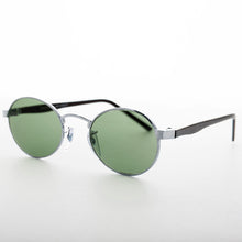 Load image into Gallery viewer, Oval Green Lens Vintage Metal Combo Sunglass - Hipster
