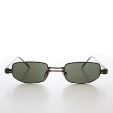 Load image into Gallery viewer, Small Rectangle Metal Punk Vintage Sunglasses - Hitch
