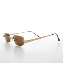 Load image into Gallery viewer, Small Rectangle Metal Punk Vintage Sunglasses - Hitch
