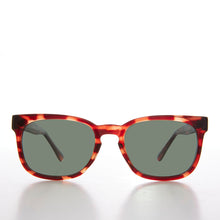 Load image into Gallery viewer, Large Classic Square 1950s Style Sunglass with Keyhole Bridge - Hudson
