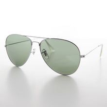 Load image into Gallery viewer, Vintage Metal Aviator Sunglass with Glass Lens - Hughes
