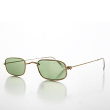 Load image into Gallery viewer, Rectangle Tinted Lens Hippy Vintage Sunglass - Hulu
