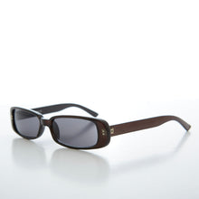 Load image into Gallery viewer, Sleek Rectangular Mod 90s Sunglasses - Hunter
