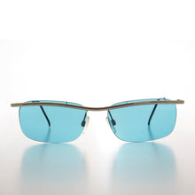 Load image into Gallery viewer, Rimless Y2k Sleek Rectangle Vintage Sunglasses - Hyland
