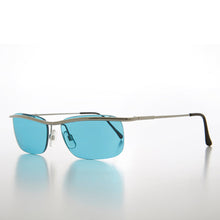 Load image into Gallery viewer, Rimless Y2k Sleek Rectangle Vintage Sunglasses - Hyland
