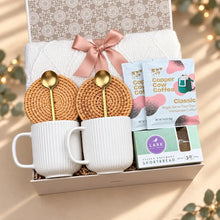 Load image into Gallery viewer, Housewarming Gift Set – Blanket, Coffee &amp; Home Accents
