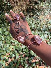 Load image into Gallery viewer, Beautiful Custom Wire Wrapped Ring Bracelet
