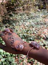 Load image into Gallery viewer, Beautiful Custom Wire Wrapped Ring Bracelet
