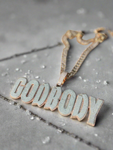 Load image into Gallery viewer, Custom Stainless Steel God Body Iced Out Necklace
