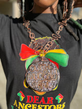 Load image into Gallery viewer, Custom Crystal and Agate Name Pendant
